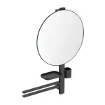 Casa si Gradina - Sanitare - Suporturi si accesorii baie - Accesorii baie - Set accesorii pentru lavoar Ideal Standard Alu+ negru mat 80 cm din aluminiu - Infinity.ro