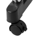 Casa si Gradina - Mobilier - Organizare si depozitare - Cuiere - Suport pentru haine pe roti, sina dubla, reglabil pe inaltime si latime, din aluminiu cromat, 155x45x150cm, argintiu - Infinity.ro