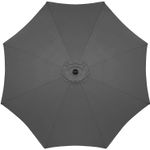 Casa si Gradina - Gradina si terasa - Umbrele si pavilioane - Umbrele - Umbrela terasa gradina, cu manivela si inclinare, GU200, diametru 300cm, gri antracit - Infinity.ro