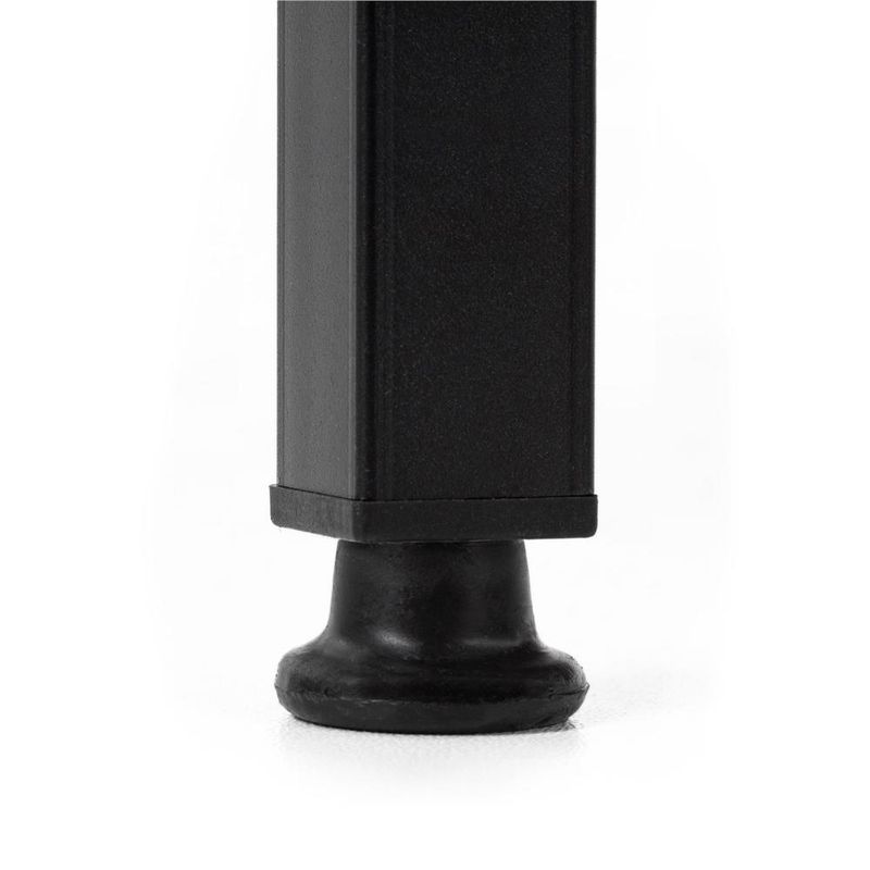 Casa si Gradina - Mobilier - Biblioteci si rafturi - Biblioteci - Etajera cu 4 rafturi, metal si MDF, stil industrial, 56x34x138 cm, maro inchis si negru - Infinity.ro