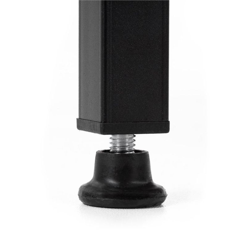 Casa si Gradina - Mobilier - Biblioteci si rafturi - Biblioteci - Etajera cu 4 rafturi, metal si MDF, stil industrial, 56x34x138 cm, maro inchis si negru - Infinity.ro