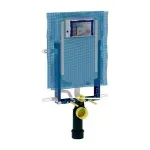 Casa si Gradina - Sanitare - Obiecte sanitare - Accesorii vase de toaleta - Rezervor incastrat Geberit Sigma cu cadru Kombifix pentru wc suspendat 109 cm - Infinity.ro