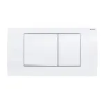 Casa si Gradina - Sanitare - Obiecte sanitare - Accesorii vase de toaleta - Clapeta de actionare Geberit Twinline30 alb-crom lucios - Infinity.ro