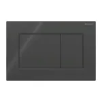 Casa si Gradina - Sanitare - Obiecte sanitare - Accesorii vase de toaleta - Clapeta de actionare Geberit Sigma01 negru finisaj lucios - Infinity.ro