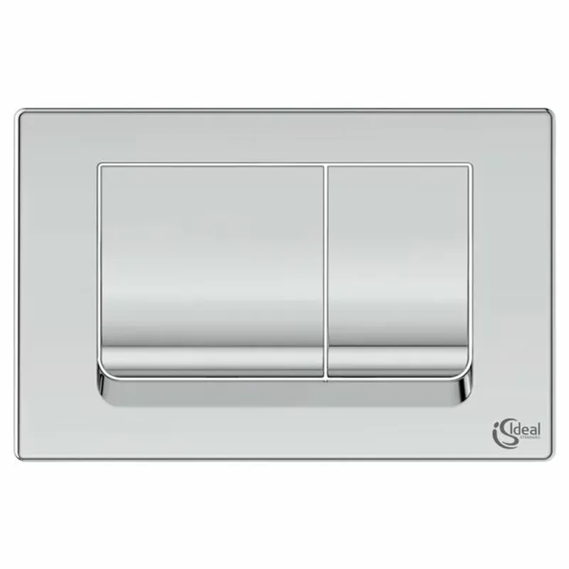 Casa si Gradina - Sanitare - Obiecte sanitare - Accesorii vase de toaleta - Clapeta de actionare dubla comanda Ideal Standard Solea M1 crom lucios - Infinity.ro