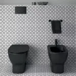 Casa si Gradina - Sanitare - Obiecte sanitare - Accesorii vase de toaleta - Clapeta de actionare Ideal Standard ProSys Oleas M3 negru mat - Infinity.ro