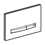 Casa si Gradina - Sanitare - Obiecte sanitare - Accesorii vase de toaleta - Clapeta de actionare Geberit Sigma50 lava gri inchis cromat - Infinity.ro