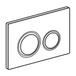 Casa si Gradina - Sanitare - Obiecte sanitare - Accesorii vase de toaleta - Clapeta de actionare Geberit Sigma21 lava gri inchis cromat - Infinity.ro