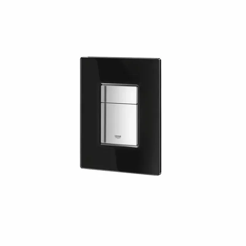 Casa si Gradina - Sanitare - Obiecte sanitare - Accesorii vase de toaleta - Clapeta de actionare Grohe Skate Cosmopolitan sticla neagra - Infinity.ro