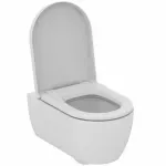 Casa si Gradina - Sanitare - Obiecte sanitare - Accesorii vase de toaleta - Capac WC Ideal Standard Atelier Blend Curve softclose alb lucios - Infinity.ro