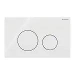 Casa si Gradina - Sanitare - Obiecte sanitare - Accesorii vase de toaleta - Clapeta de actionare Geberit Sigma40 Slim alb finisaj lucios - Infinity.ro