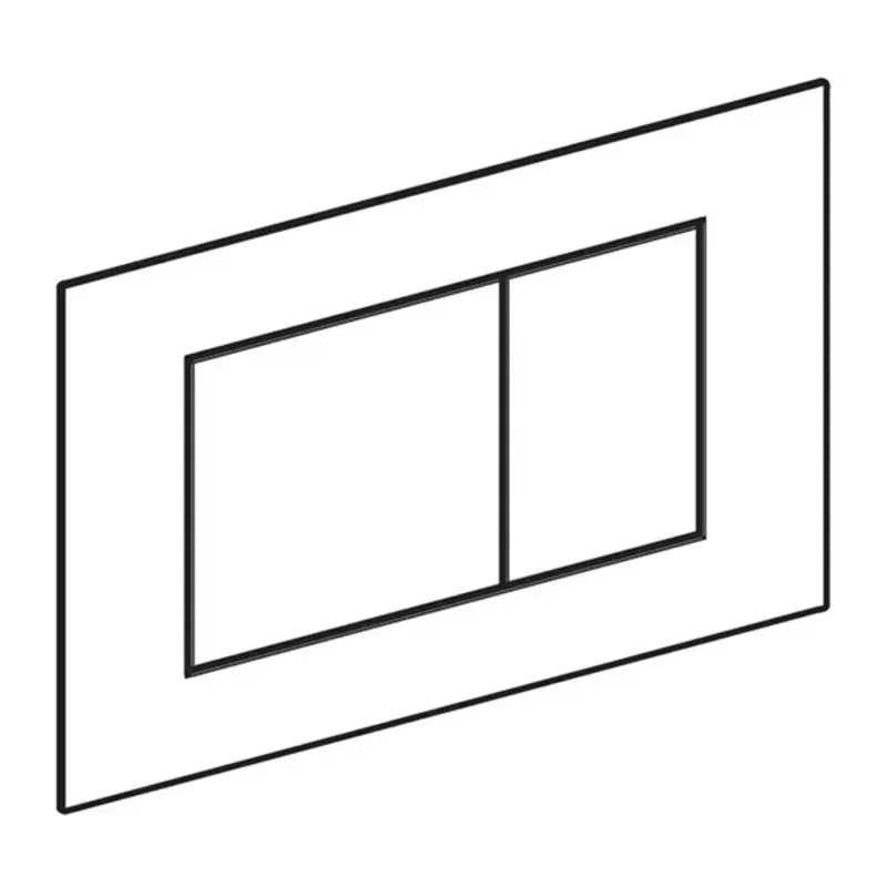 Casa si Gradina - Sanitare - Obiecte sanitare - Accesorii vase de toaleta - Clapeta de actionare Geberit Sigma40 Slim negru finisaj lucios - Infinity.ro