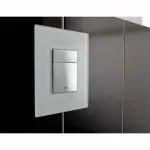 Casa si Gradina - Sanitare - Obiecte sanitare - Accesorii vase de toaleta - Clapeta de actionare Grohe Skate Cosmopolitan sticla alba - Infinity.ro