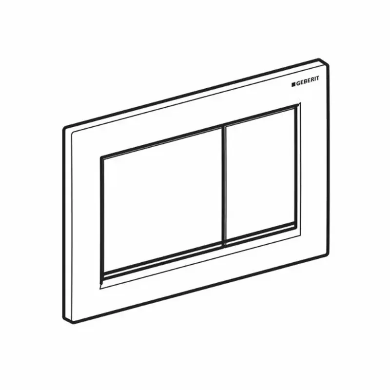 Casa si Gradina - Sanitare - Obiecte sanitare - Accesorii vase de toaleta - Clapeta de actionare Geberit Omega30 crom lucios - Infinity.ro