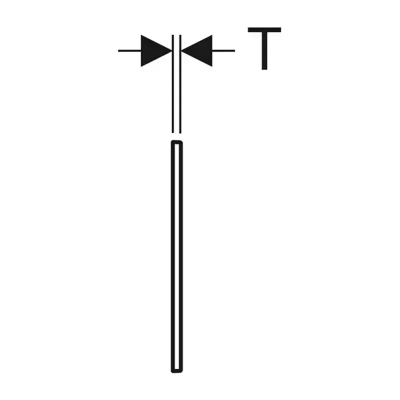 Casa si Gradina - Sanitare - Obiecte sanitare - Accesorii vase de toaleta - Rama clapeta de actionare Geberit Sigma60 crom lucios - Infinity.ro