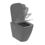 Casa si Gradina - Sanitare - Obiecte sanitare - Accesorii vase de toaleta - Capac WC softclose Ideal Standard i.life B gri slim Quick Release - Infinity.ro