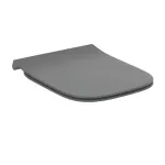 Casa si Gradina - Sanitare - Obiecte sanitare - Accesorii vase de toaleta - Capac WC softclose Ideal Standard i.life B gri slim Quick Release - Infinity.ro