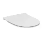 Casa si Gradina - Sanitare - Obiecte sanitare - Accesorii vase de toaleta - Capac WC Ideal Standard i.life O alb slim Quick Release - Infinity.ro