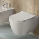 Casa si Gradina - Sanitare - Obiecte sanitare - Accesorii vase de toaleta - Capac WC Ideal Standard i.life O alb slim Quick Release - Infinity.ro