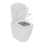 Casa si Gradina - Sanitare - Obiecte sanitare - Accesorii vase de toaleta - Capac WC Ideal Standard i.life B alb slim Quick Release - Infinity.ro