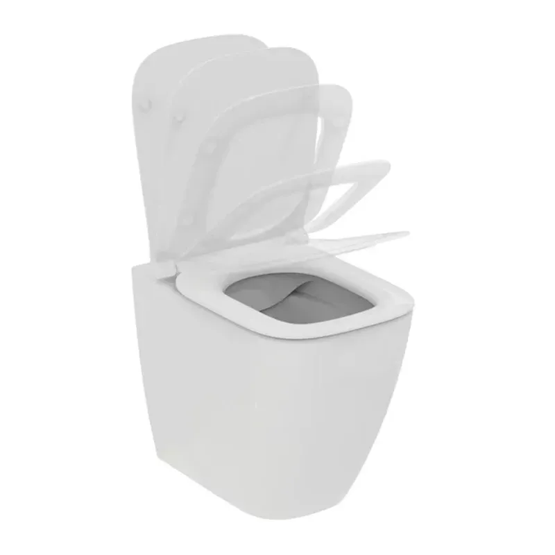 Casa si Gradina - Sanitare - Obiecte sanitare - Accesorii vase de toaleta - Capac WC Ideal Standard i.life B alb slim Quick Release - Infinity.ro