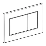 Casa si Gradina - Sanitare - Obiecte sanitare - Accesorii vase de toaleta - Clapeta de actionare Geberit Sigma01 crom finisaj lucios - Infinity.ro