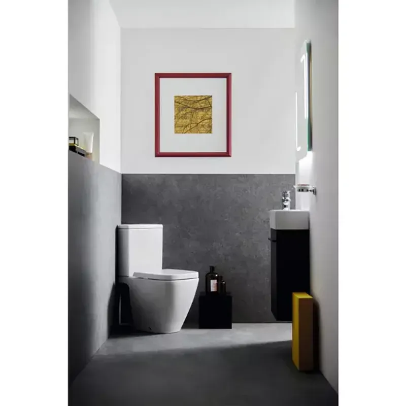 Casa si Gradina - Sanitare - Obiecte sanitare - Accesorii vase de toaleta - Capac WC Ideal Standard i.life S alb lucios - Infinity.ro