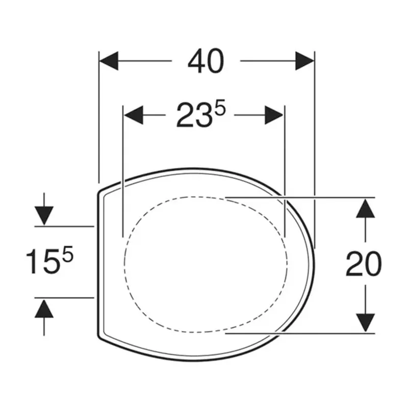 Casa si Gradina - Sanitare - Obiecte sanitare - Accesorii vase de toaleta - Capac wc pentru copii Geberit Bambini alb - Infinity.ro