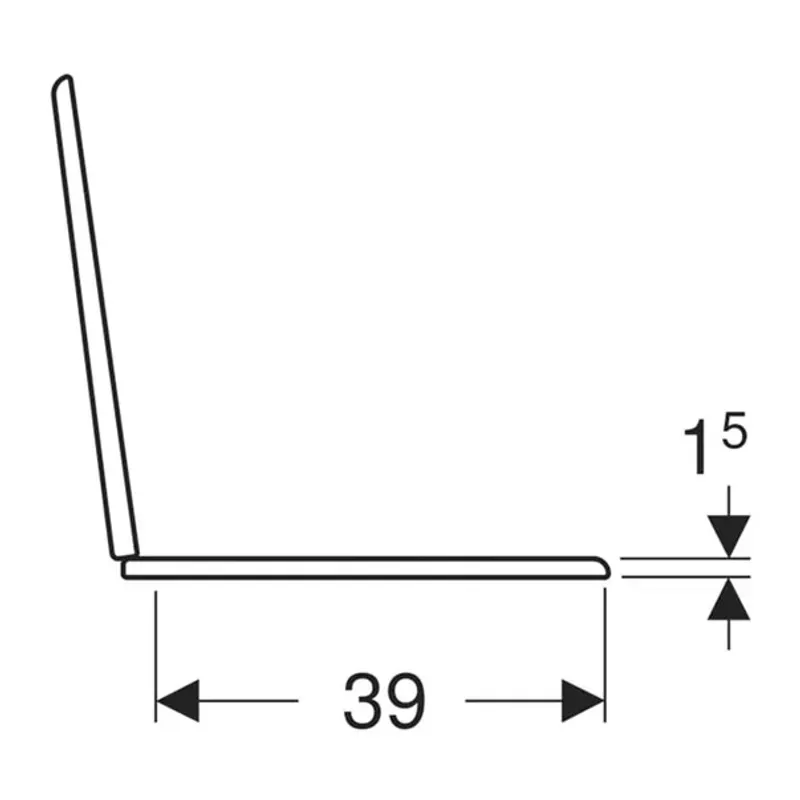 Casa si Gradina - Sanitare - Obiecte sanitare - Accesorii vase de toaleta - Capac wc pentru copii Geberit Bambini alb - Infinity.ro