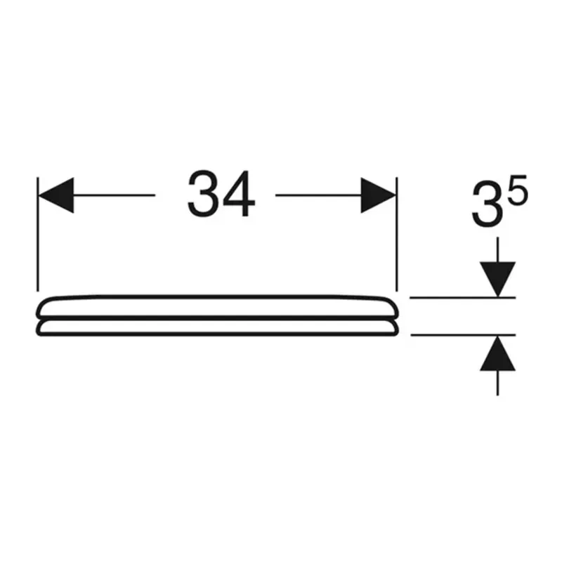 Casa si Gradina - Sanitare - Obiecte sanitare - Accesorii vase de toaleta - Capac wc pentru copii Geberit Bambini alb - Infinity.ro