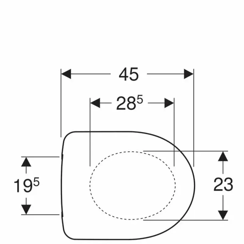 Casa si Gradina - Sanitare - Obiecte sanitare - Accesorii vase de toaleta - Capac wc Geberit Selnova - Infinity.ro