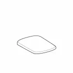 Casa si Gradina - Sanitare - Obiecte sanitare - Accesorii vase de toaleta - Capac wc Geberit Selnova Square fixare de jos - Infinity.ro