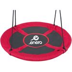 Casa si Gradina - Gradina si terasa - Balansoare si hamace - Balansoare - Leagan tip cuib, diametru XXL 110 cm, inaltime reglabila, maxim 150 kg, rosu - Infinity.ro