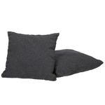 Casa si Gradina - Gradina si terasa - Balansoare si hamace - Balansoare - Hamac tip leagan suspendat pentru casa sau gradina, gri inchis cu perne, 130x100cm, 150kg - Infinity.ro