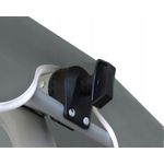 Casa si Gradina - Gradina si terasa - Balansoare si hamace - Balansoare - Leagan gradina 3 locuri cu baldachin reglabil, perne si suport pahare, 210x120x170 cm, gri inchis - Infinity.ro