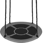 Casa si Gradina - Gradina si terasa - Balansoare si hamace - Balansoare - Leagan tip cuib 110cm, inaltime reglabila, 150 kg, Gri - Infinity.ro