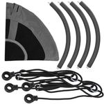 Casa si Gradina - Gradina si terasa - Balansoare si hamace - Balansoare - Leagan tip cuib 110cm, inaltime reglabila, 150 kg, Gri - Infinity.ro