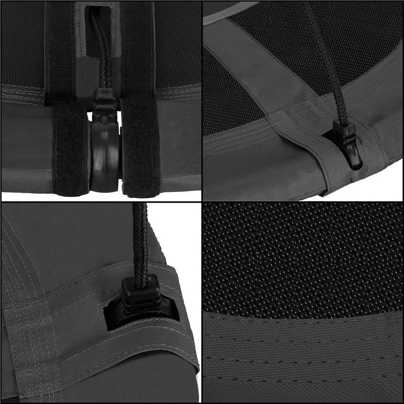 Casa si Gradina - Gradina si terasa - Balansoare si hamace - Balansoare - Leagan tip cuib 110cm, inaltime reglabila, 150 kg, Gri - Infinity.ro