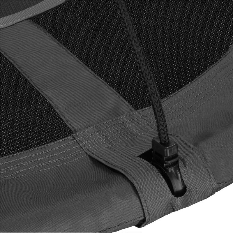 Casa si Gradina - Gradina si terasa - Balansoare si hamace - Balansoare - Leagan tip cuib 110cm, inaltime reglabila, 150 kg, Gri - Infinity.ro