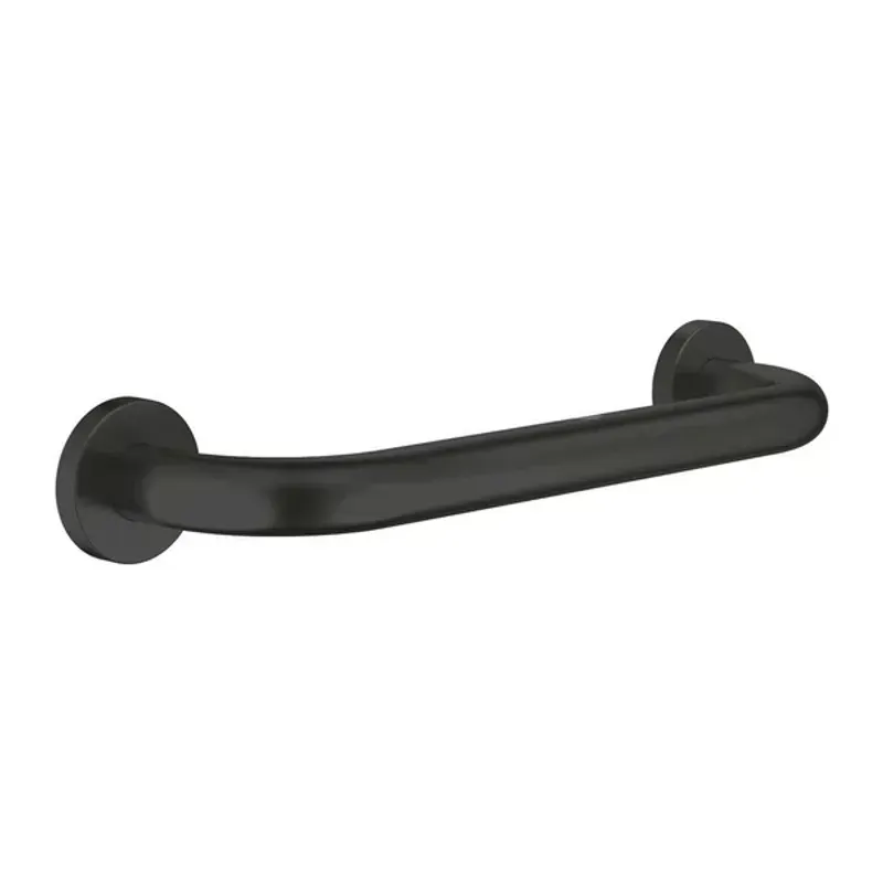 Casa si Gradina - Sanitare - Suporturi si accesorii baie - Accesorii baie - Maner de sustinere negru mat Grohe Essentials 35 cm - Infinity.ro
