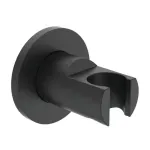 Casa si Gradina - Sanitare - Lavoar baie si accesorii - Baterii sanitare - Agatatoare dus Ideal Standard Ideal Rain Round negru mat - Infinity.ro