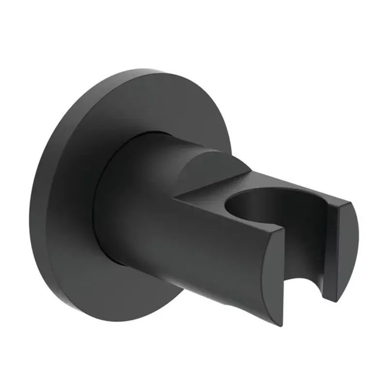 Casa si Gradina - Sanitare - Lavoar baie si accesorii - Baterii sanitare - Agatatoare dus Ideal Standard Ideal Rain Round negru mat - Infinity.ro