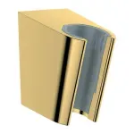 Casa si Gradina - Sanitare - Lavoar baie si accesorii - Baterii sanitare - Agatatoare dus Hansgrohe Porter S auriu lucios - Infinity.ro