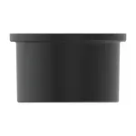 Casa si Gradina - Sanitare - Lavoar baie si accesorii - Baterii sanitare - Cot conector de dus FixFit Ideal Standard negru mat IdealRain Round - Infinity.ro