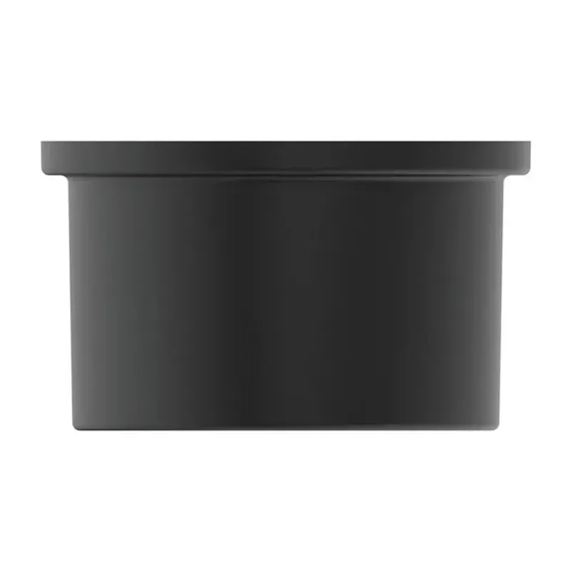 Casa si Gradina - Sanitare - Lavoar baie si accesorii - Baterii sanitare - Cot conector de dus FixFit Ideal Standard negru mat IdealRain Round - Infinity.ro