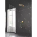 Casa si Gradina - Sanitare - Lavoar baie si accesorii - Baterii sanitare - Furtun de dus Grohe SilverFlex 175 cm auriu lucios Cool Sunrise - Infinity.ro