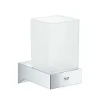 Casa si Gradina - Sanitare - Suporturi si accesorii baie - Accesorii baie - Suport pentru pahar sau dozator sapun Grohe Selection Cube - Infinity.ro