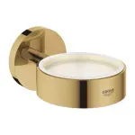 Casa si Gradina - Sanitare - Suporturi si accesorii baie - Accesorii baie - Suport Grohe Essentials pentru pahar sau savoniera auriu lucios Cool Sunrise - Infinity.ro