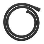 Casa si Gradina - Sanitare - Lavoar baie si accesorii - Baterii sanitare - Furtun de dus Grohe SilverFlex 125 cm negru mat Phantom Black - Infinity.ro