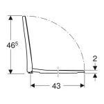 Casa si Gradina - Sanitare - Obiecte sanitare - Accesorii vase de toaleta - Capac WC softclose Geberit Icon alb slim Quick Release - Infinity.ro